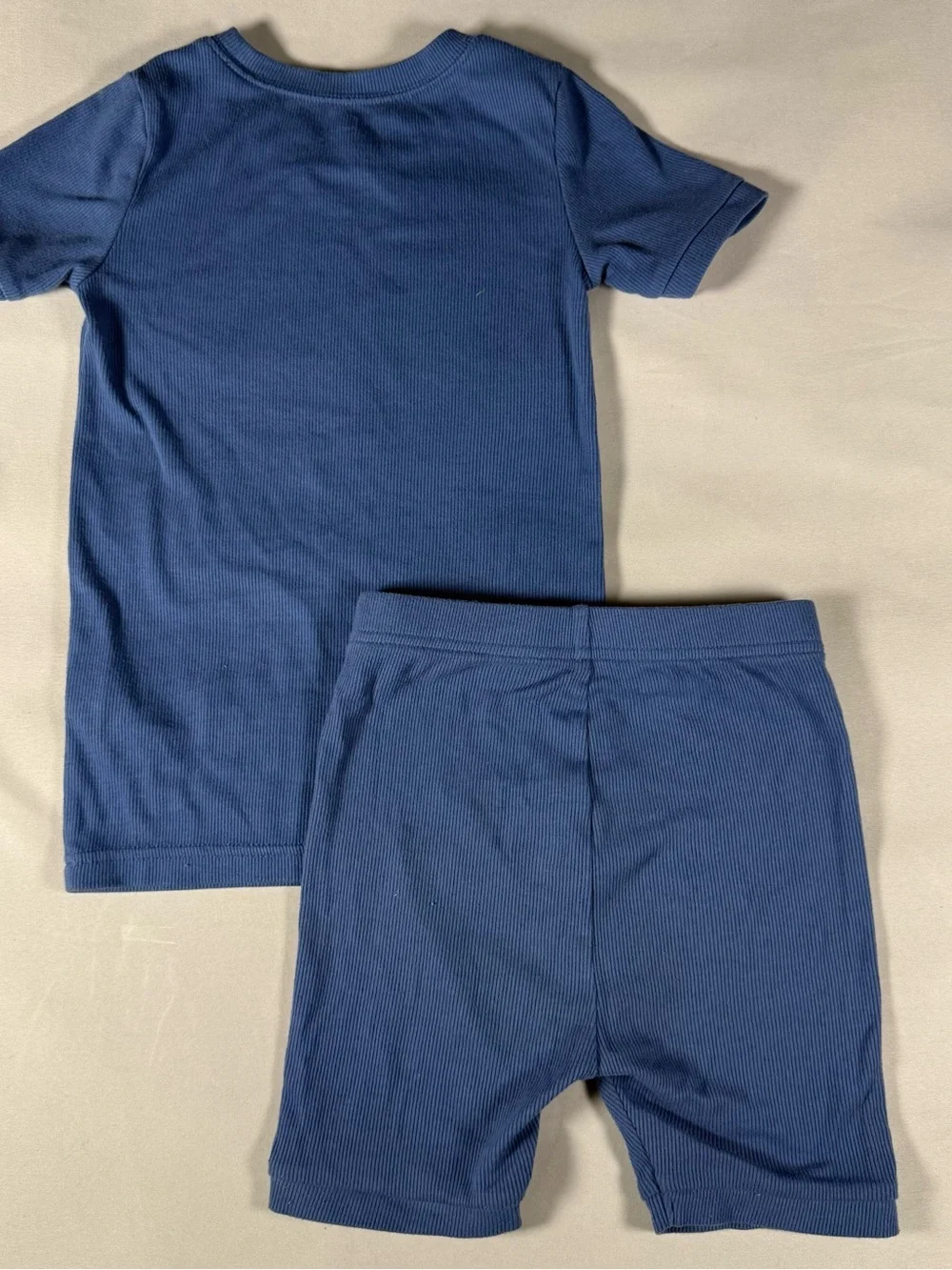 Kids Blue Short Sleeve Pajama Set